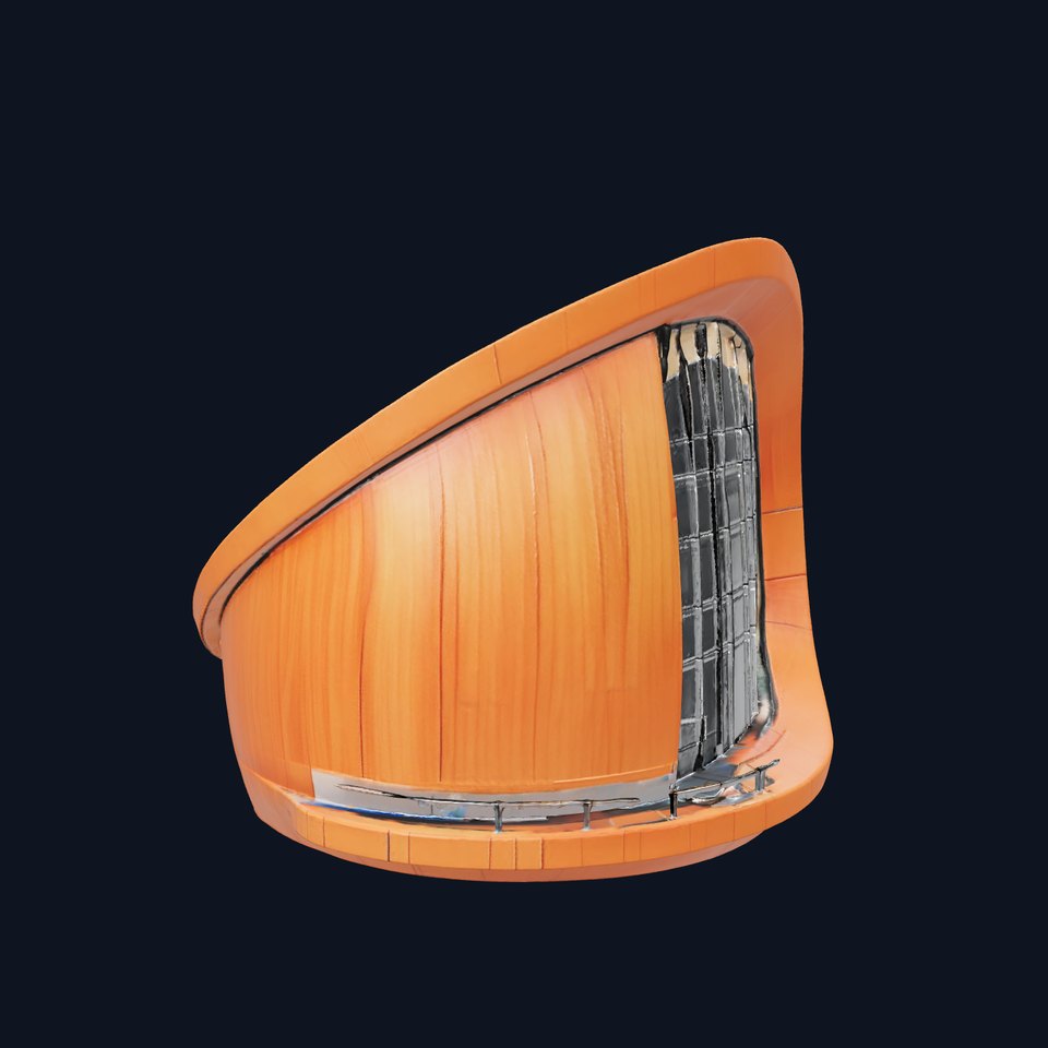 Modern Copper Building model pack