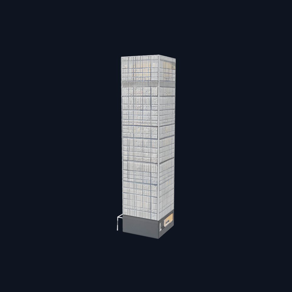 Modern Glass Skyscraper model pack