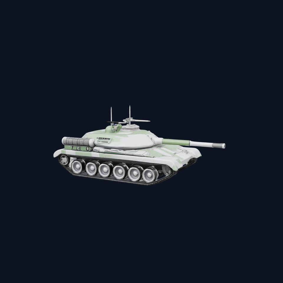 Urban Camouflage Tank model pack