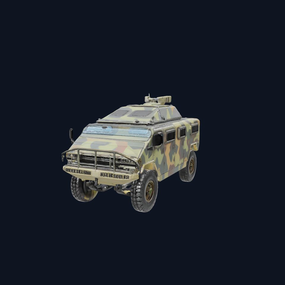 Camouflage Armored Vehicle model pack