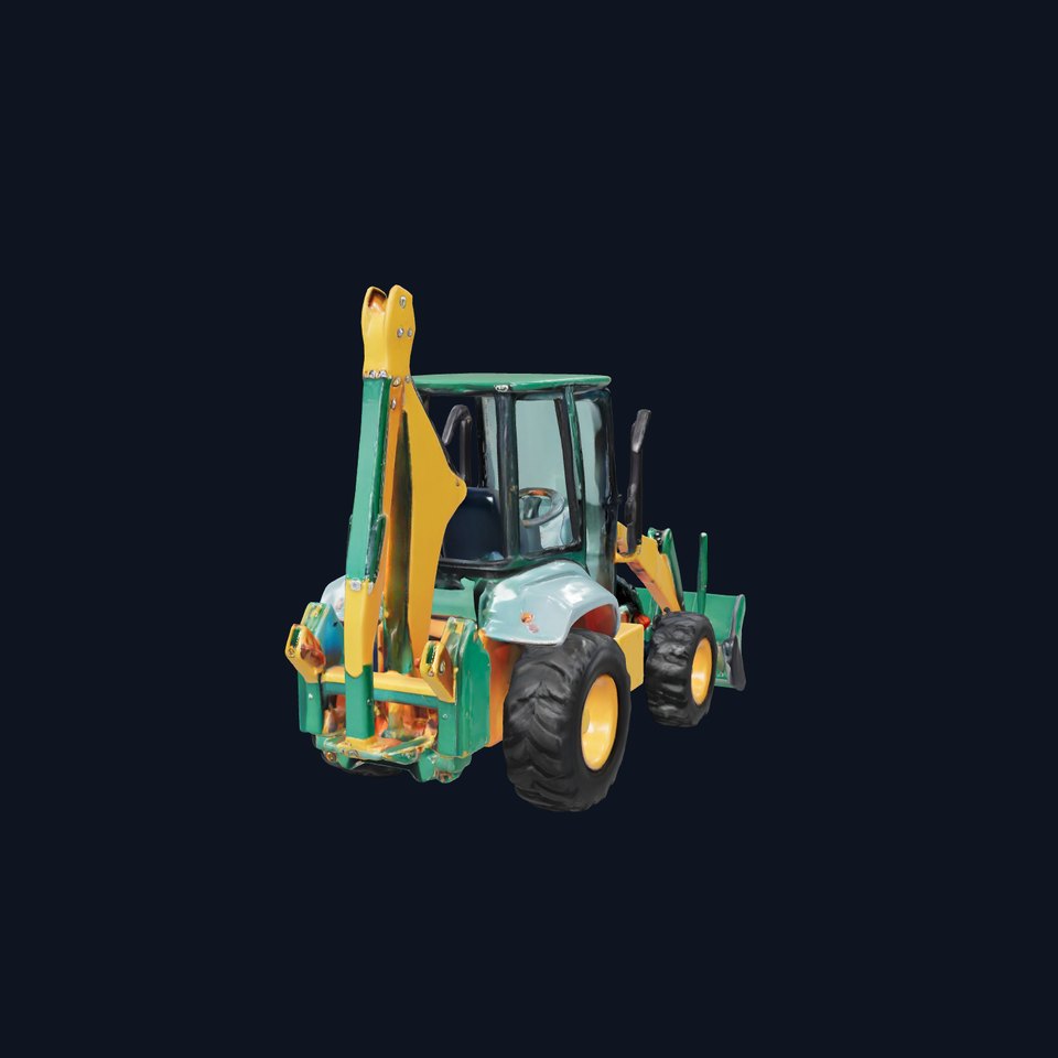 Vibrant Backhoe Loader model pack