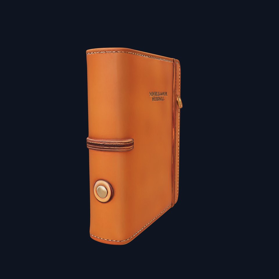 Premium Leather Notebook model pack