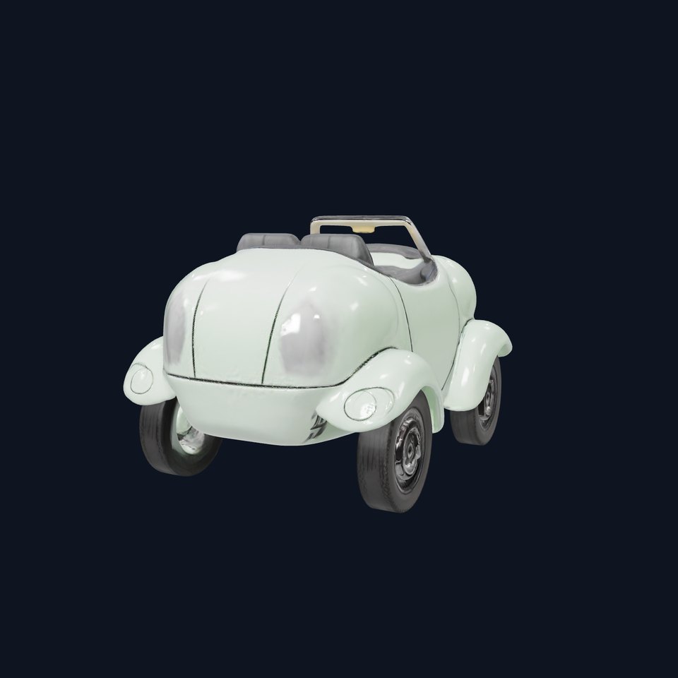 Mint Bubble Car model pack