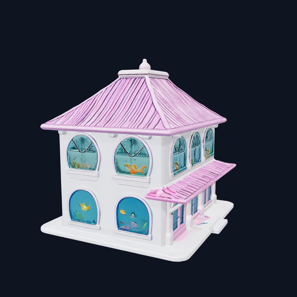 Whimsical Aquarium Building model pack