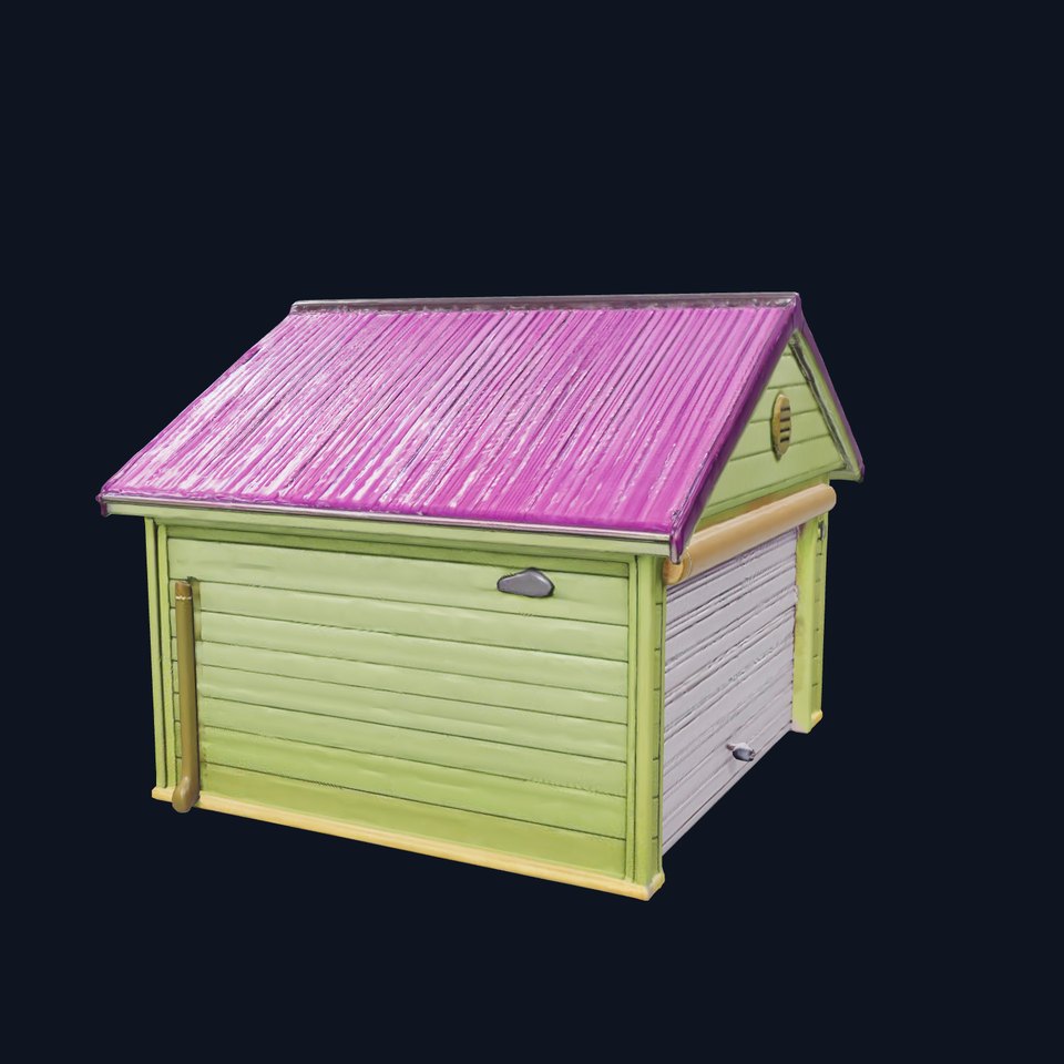 Colorful Garage model pack