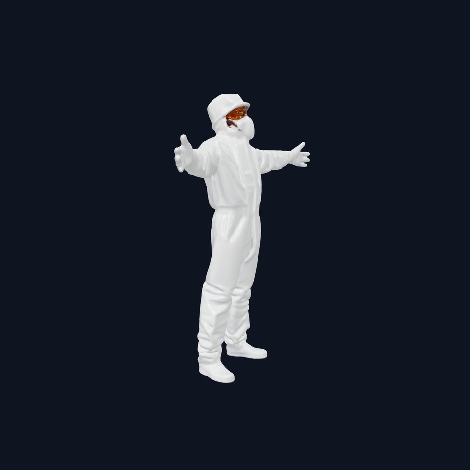 Silver Protective Suit model pack