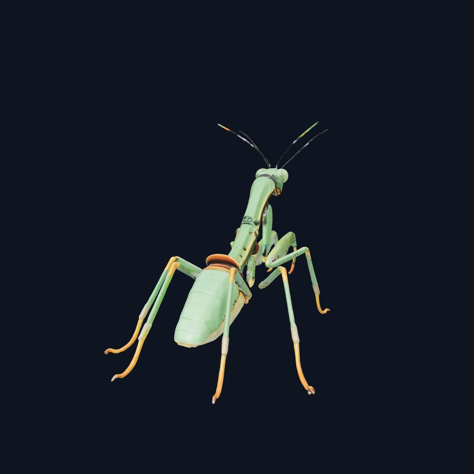 Mechanical Mantis model pack