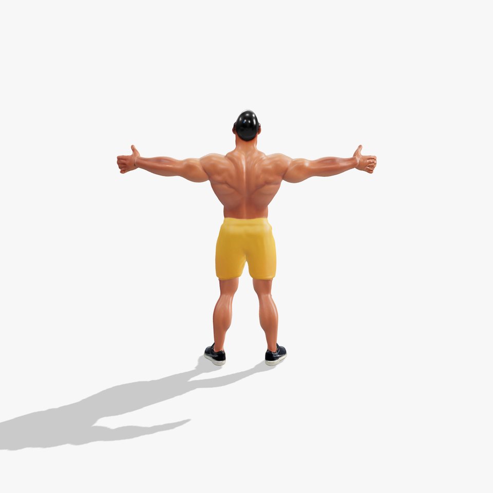 Athletic Human Character model pack