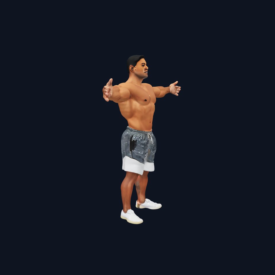 Athletic Male Model Pack