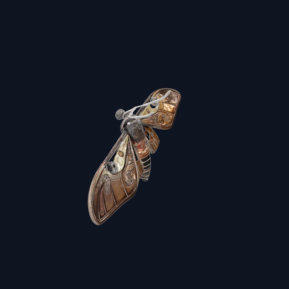 Elegant Mechanical Moth model pack