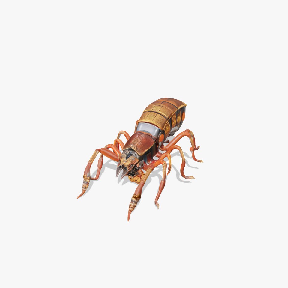 Steampunk Beetle model pack