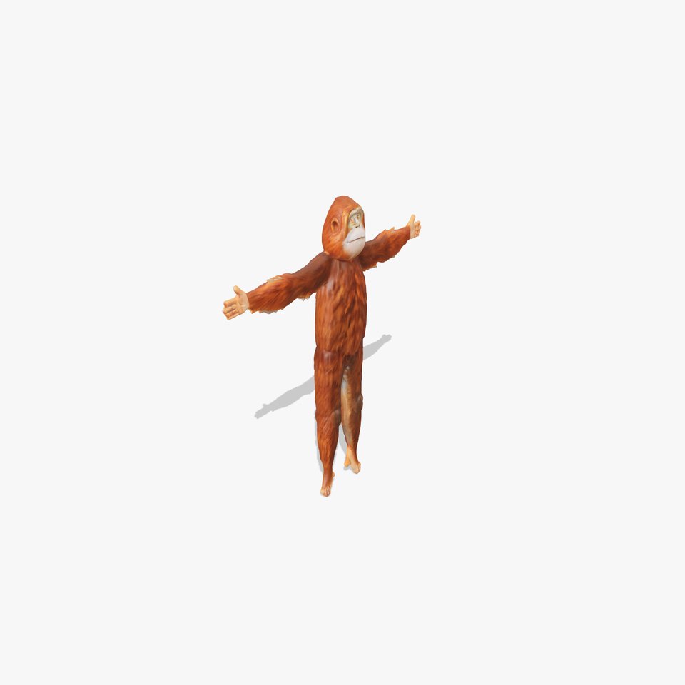 Orangutan Character model pack