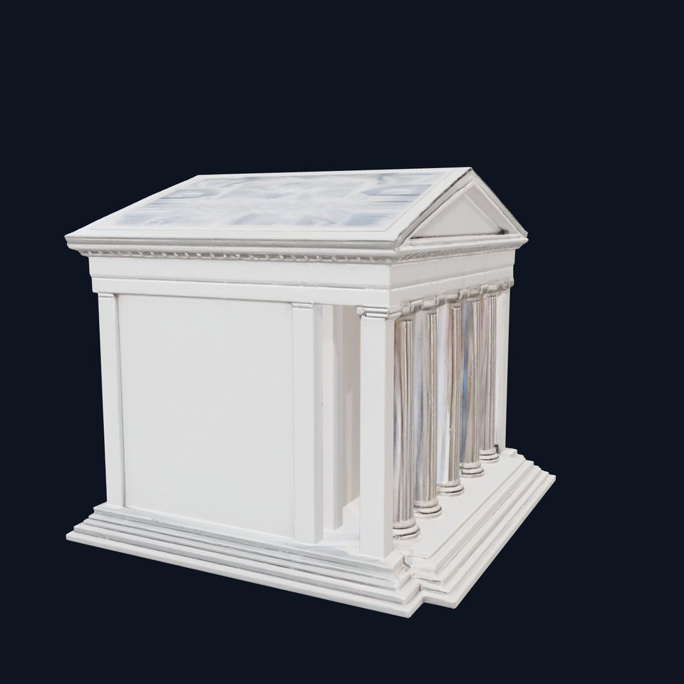 Neoclassical Temple model pack