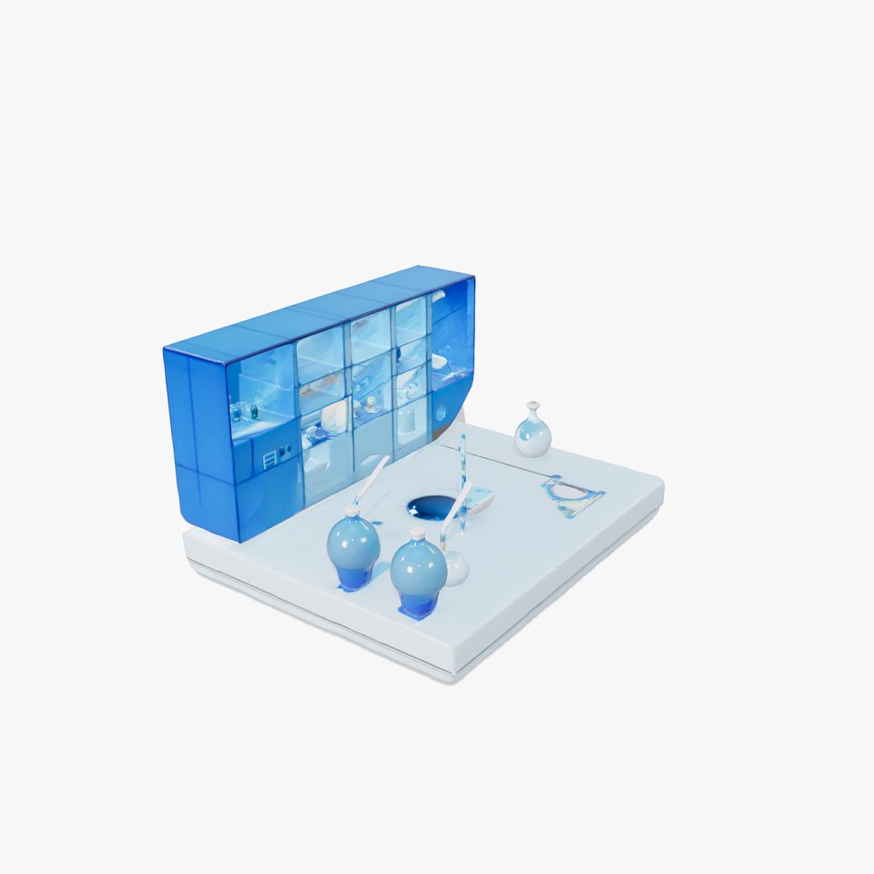 Scientific Laboratory Glassware model pack