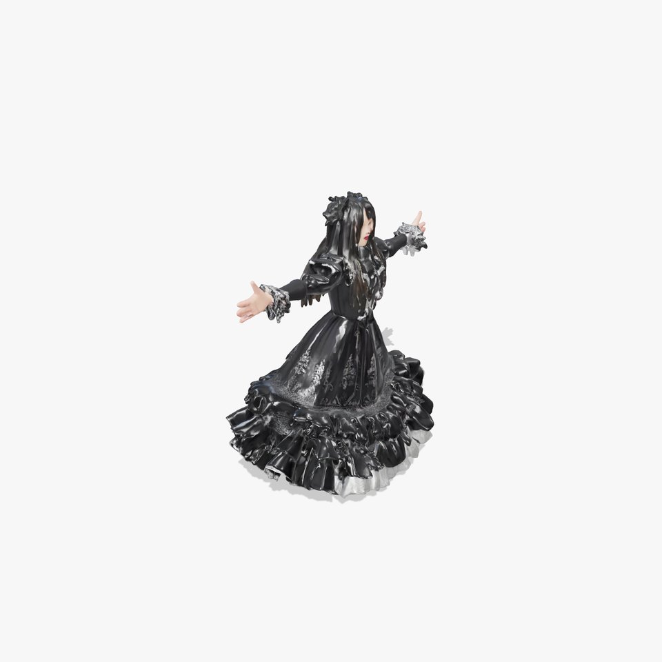 Gothic Lolita Dress model pack