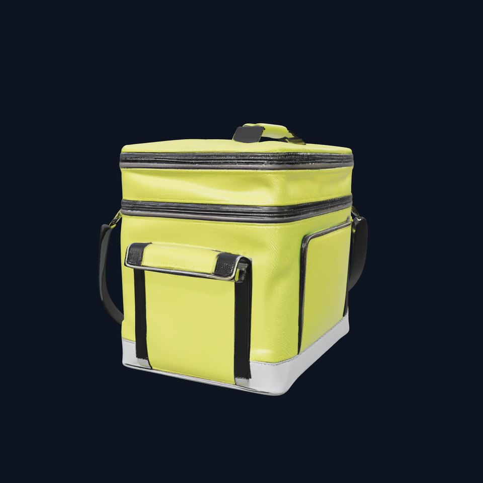 Neon Green Cooler model pack