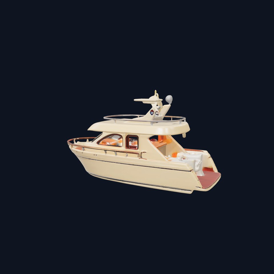 Elegant Yacht model pack