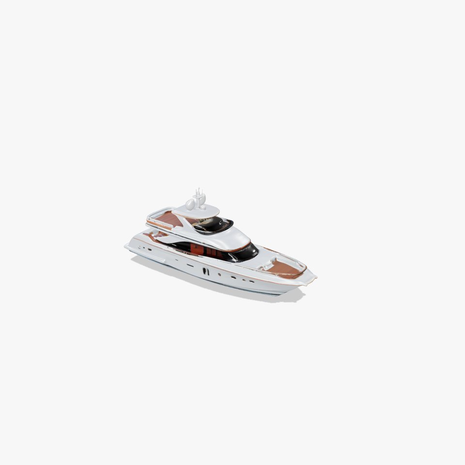 Luxury Yacht Exterior model pack