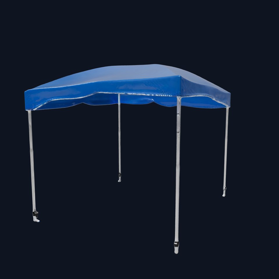 Blue Outdoor Canopy model pack