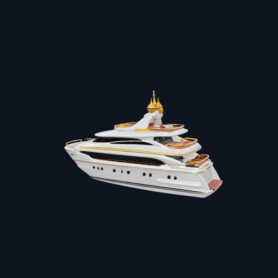 Luxury Yacht model pack
