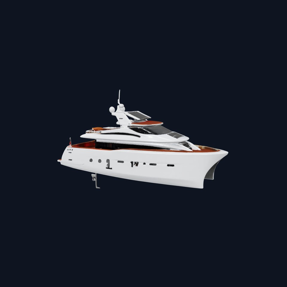 Luxury Yacht model pack