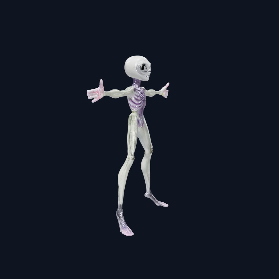 Alien Creature Gray model pack