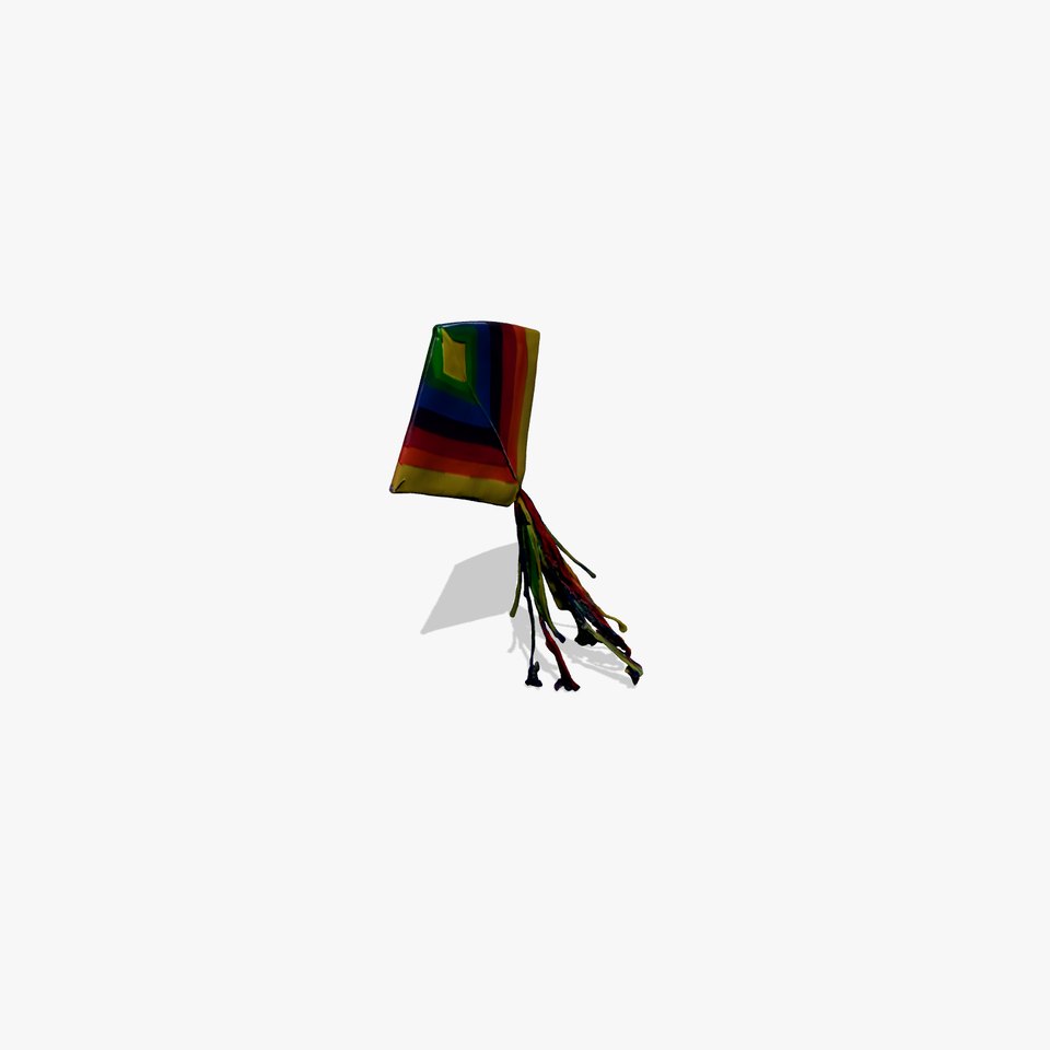 Rainbow Diamond Kite model pack
