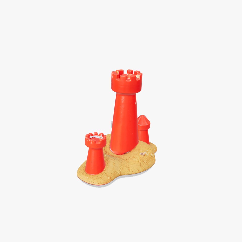 Red Sandcastle model pack