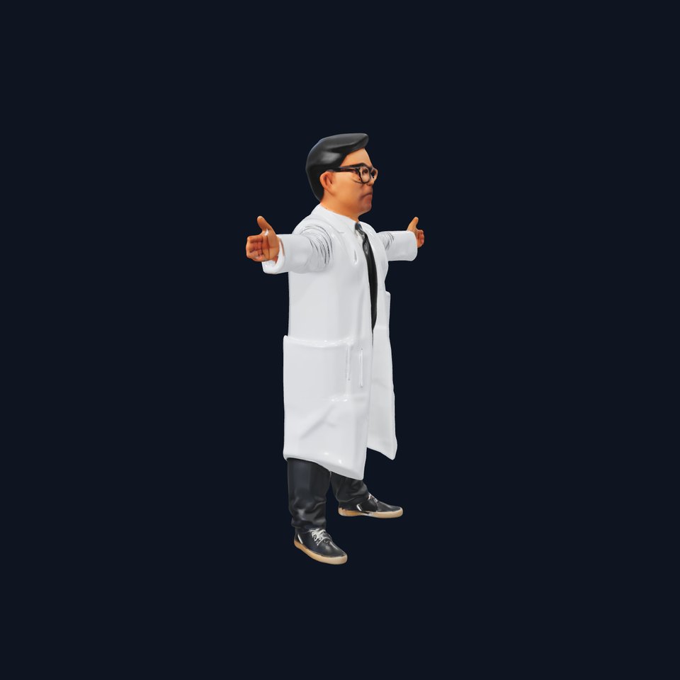 Professional Scientist model pack