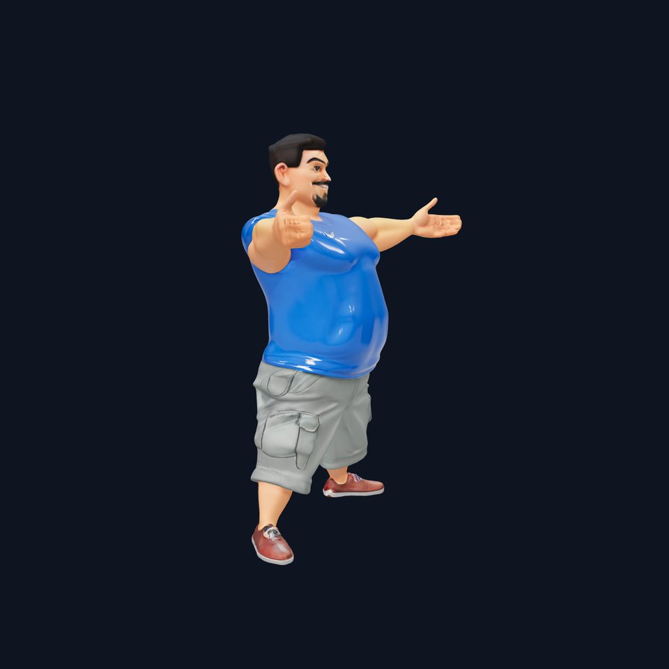 Casual Man Outfit model pack