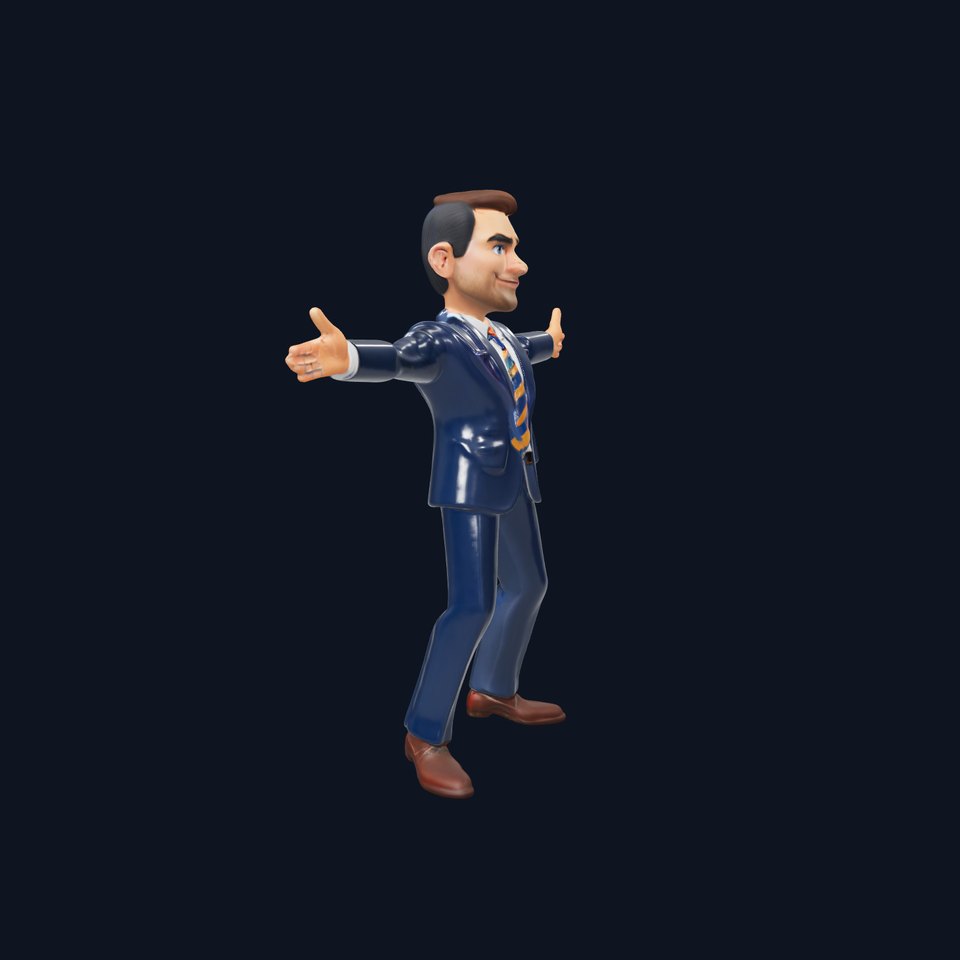 Businessman Character model pack
