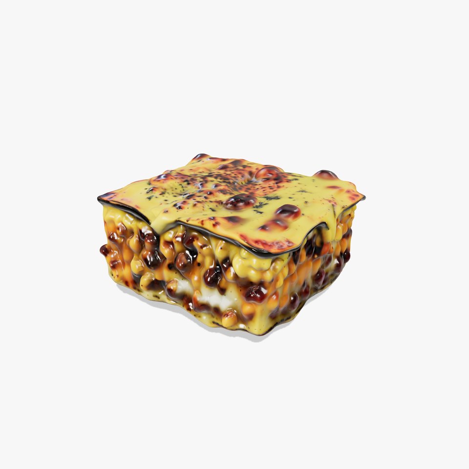 Delicious Lasagna model pack