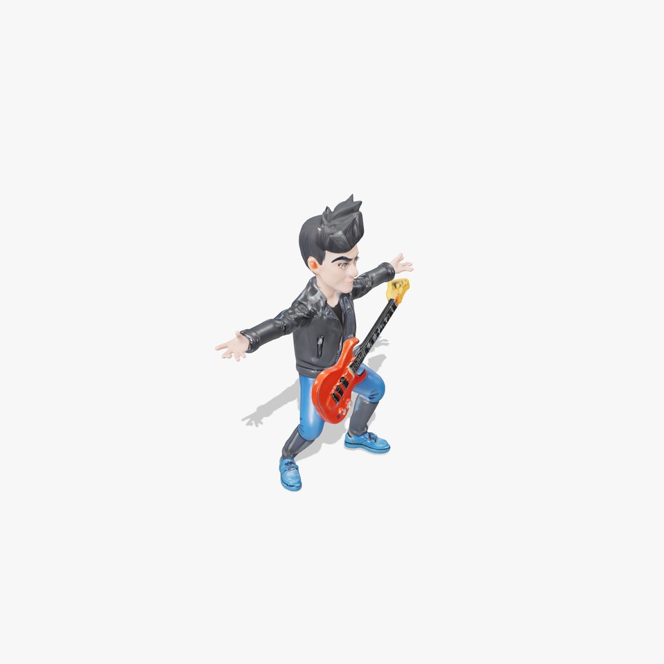 Rockstar Guitarist model pack