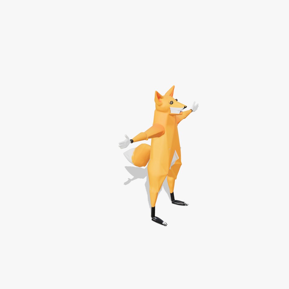 Vibrant Fox Character model pack