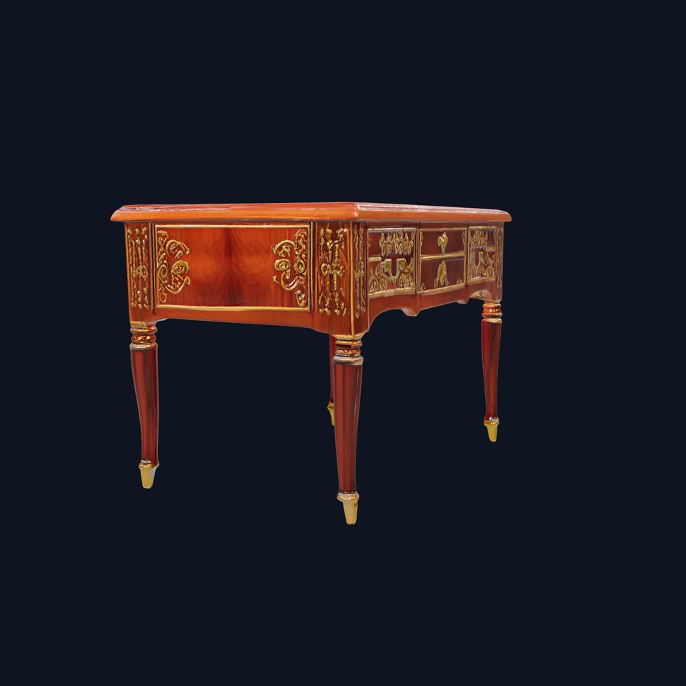 Elegant Mahogany Desk model pack