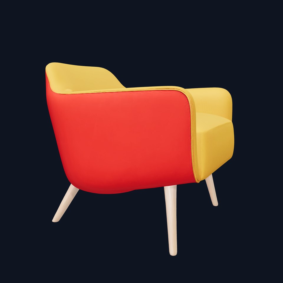 Vibrant Armchair model pack