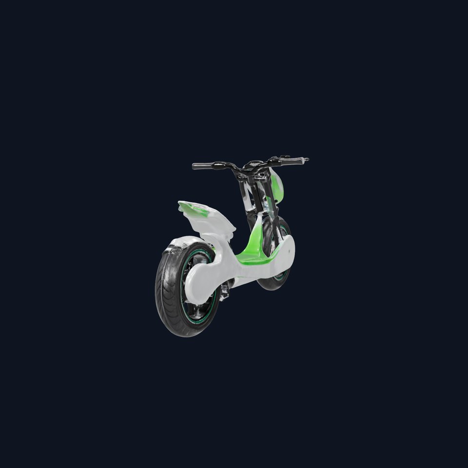 Futuristic Electric Scooter model pack