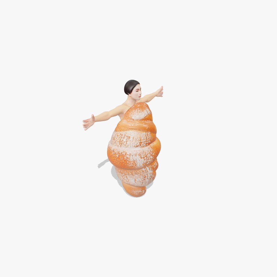 Sweet Pastry Dress model pack