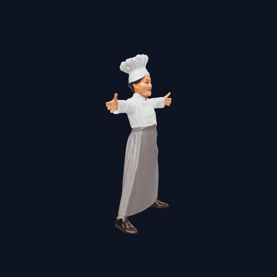 Young Chef Attire model pack