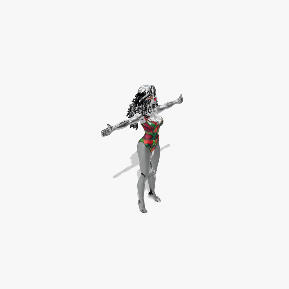 Colorful Swimsuit Character model pack