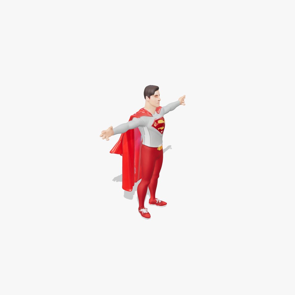 Heroic Flyman Silver Suit model pack