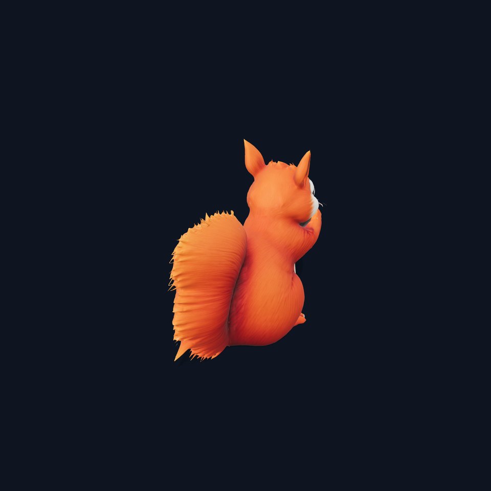 Charming Squirrel model pack