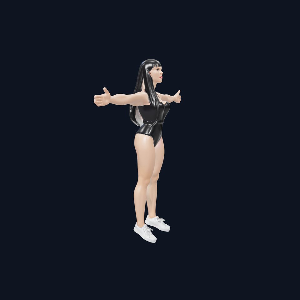 Elegant Swimsuit Model Pack