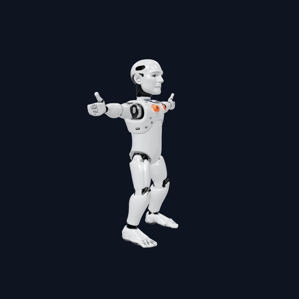 Advanced Robotic Humanoid model pack