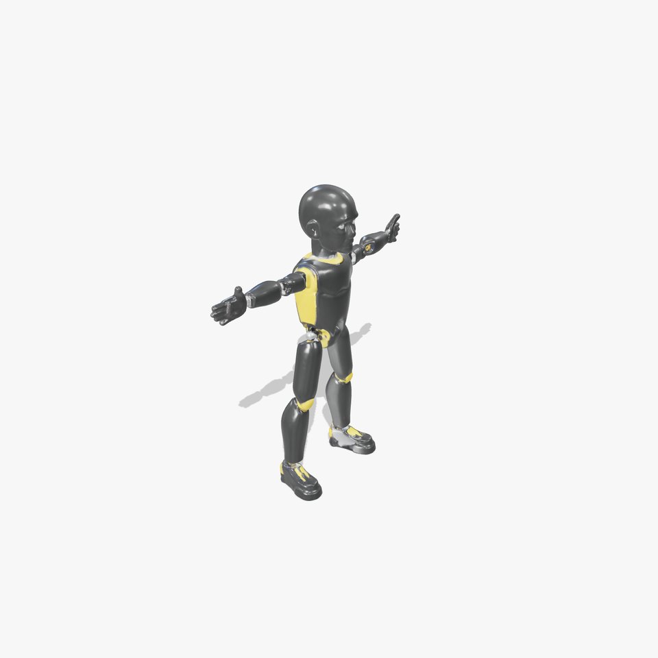 Tech Dummy Black model pack