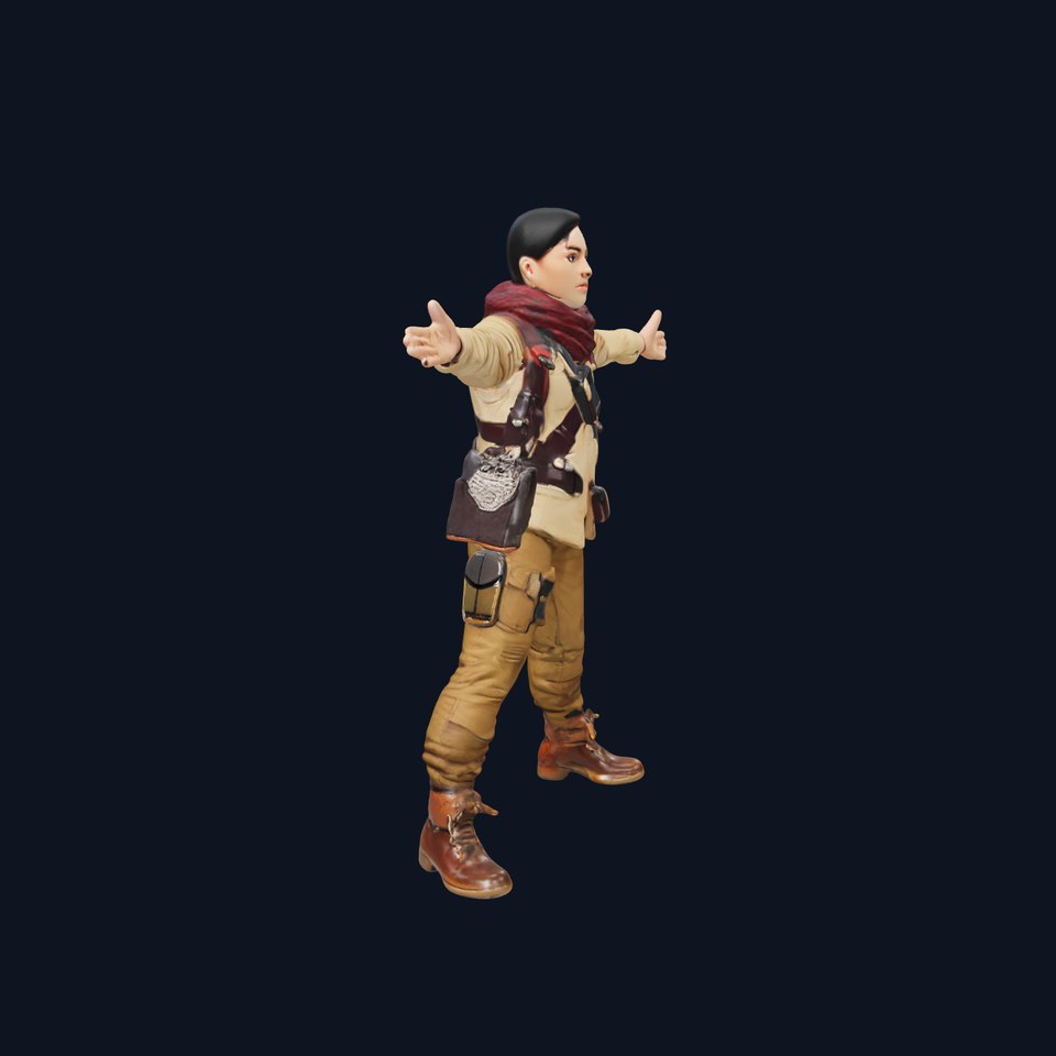 Adventurer Outfit model pack