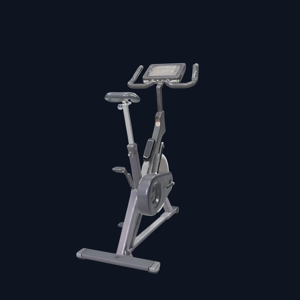 Sleek Spin Bike model pack