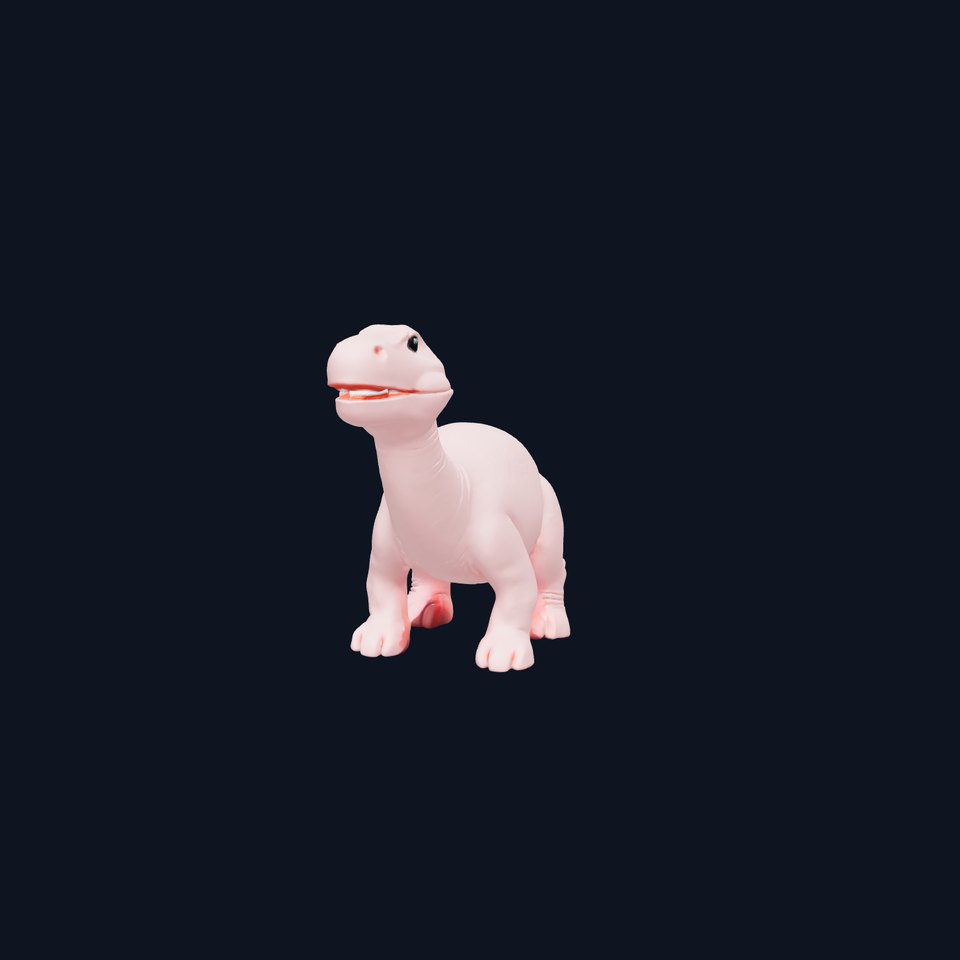 Pink Dinosaur Toy model pack