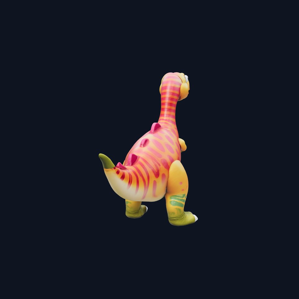 Playful Dinosaur Character model pack