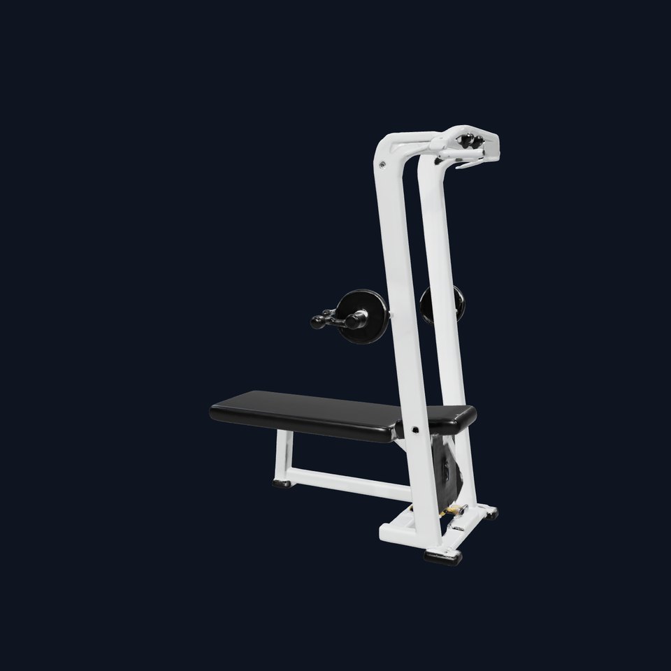 White Gym Equipment model pack